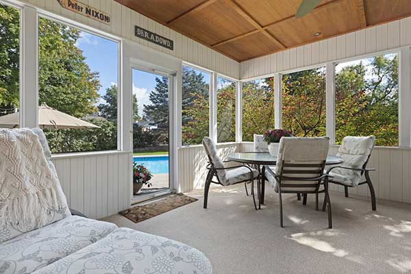 New sunroom, Campeau Home Additions, Windsor, Essex County